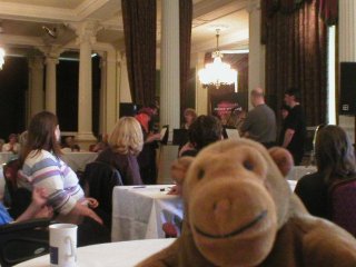 Mr Monkey at the Weakest Link quiz