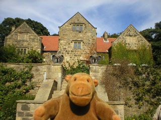 Mr Monkey at Washigton Old Hall