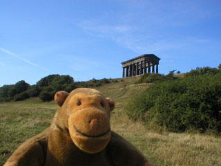 Mr Monkey at the bottom of Lambton hill