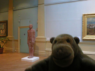 Mr Monkey in Leeds City Art Gallery