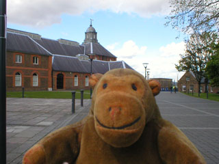 Mr Monkey at the Royal Arsenal