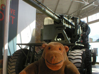 Mr Monkey with a Green Mace experimental AA gun