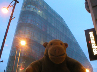 Mr Monkey across the road from Urbis
