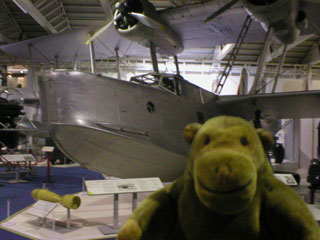 Mr Monkey with a Supermarine Stranraer