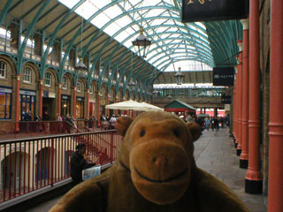 Mr Monkey in Covent Garden