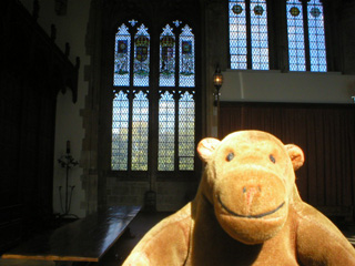 Mr Monkey in the Great Hall