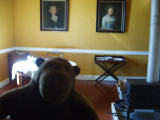 Mr Monkey in a warm room