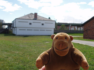 Mr Monkey looking towards Blockhouse Number 1