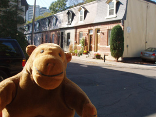 Mr Monkey across the road from Wellesley Cottages