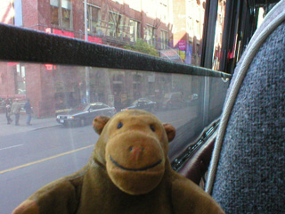 Mr Monkey aboard the Hippo
