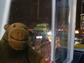 Mr Monkey looking at Urbis