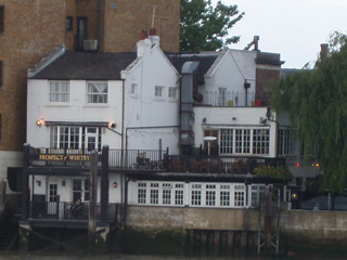 The Prospect of Whitby from the river