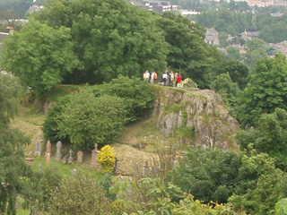 The Ladies' Rock, in Holy Rude churchyard