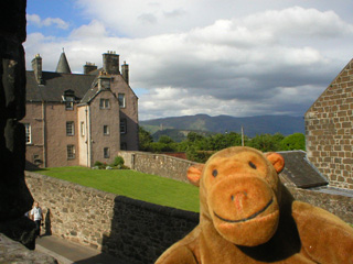 Mr Monkey looking towards Argyll's Lodging