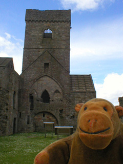 Mr Monkey in the choir of the second church