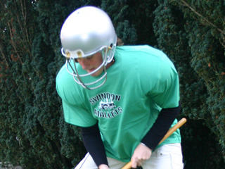 Mari Roberts in proper Nextian croquet gear [Esther Kiehl / Semioticghosts Photography 2005]