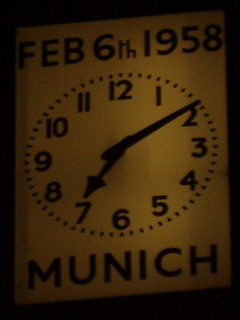 The Munich clock
