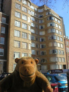 Mr Monkey looking at Florin Court