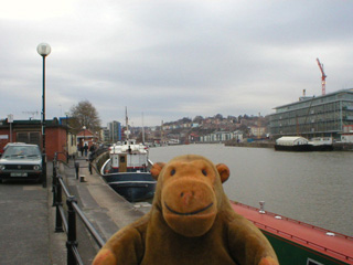 Mr Monkey looking towards the Great Britain