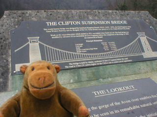 Mr Monkey examining the Lookout