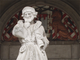 The merchant venturer outside the council house