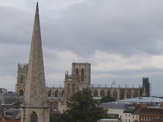 York Minster viewed from Clifford's Tower