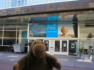 Mr Monkey outside the PMMK