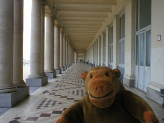 Mr Monkey in the Royal Gallery