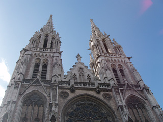 The towers of St Peter and Paul