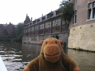 Mr Monkey passing the old fish market