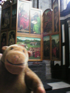 Mr Monkey in Vijd's chapel