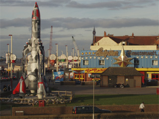 Guernica Three seen from the Pleasure Beach monorail