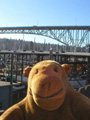 Planespotting under Aurora Bridge