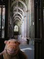 South aisle and cloister