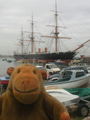 Portsmouth harbour at high tide