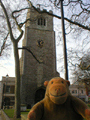 Hackney churchyard