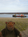 Training platform and dredger