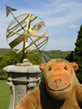 Crow and armillary sphere