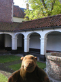 Beguine's house 3 - Courtyard and bedroom