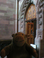 Curtain wall and entrance to Historic Reading Room