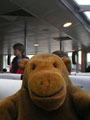 Boarding the Thames Clipper