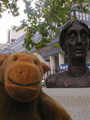 Virginia Woolf in Tavistock Square