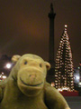 Trafalgar Square by night