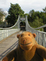 Queens Park suspension bridge