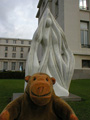 Sculpture outside the Thermae Palace