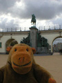 Leopold I statue and Royal Galleries