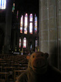 Inside the cathedral