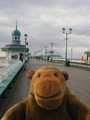 Walking along the pier