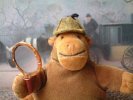Monkey in deerstalker