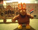 Monkey with street organ